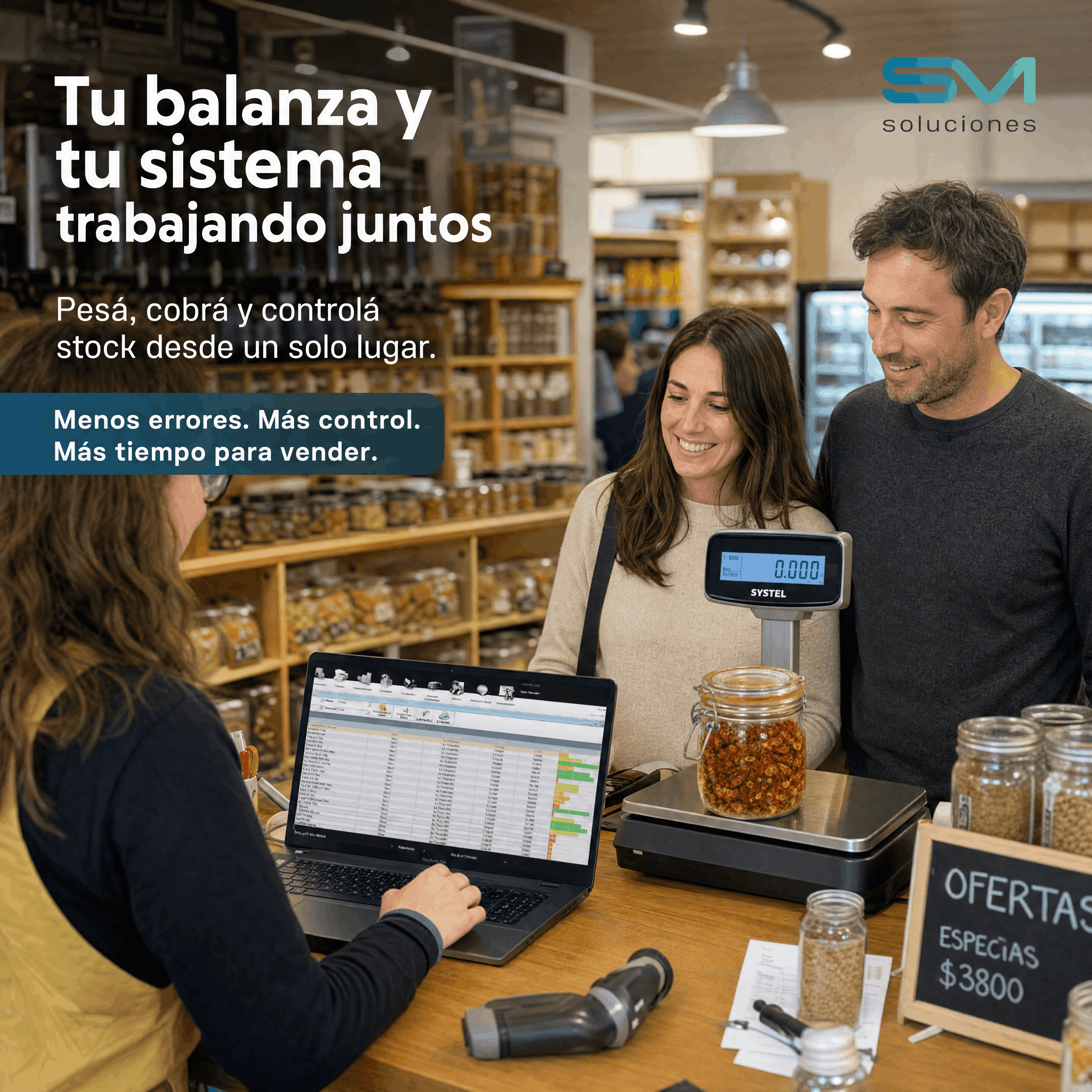 Tu balanza y tu sistema trabajando juntos en tu dietética